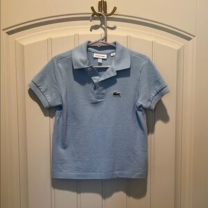 Lacoste Blue Polo Shirt Classic Pique Cotton